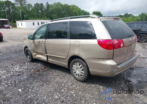 2007 Toyota Sienna Le z USA, uszkodzony, nr VIN 5TDZK23C67S013099